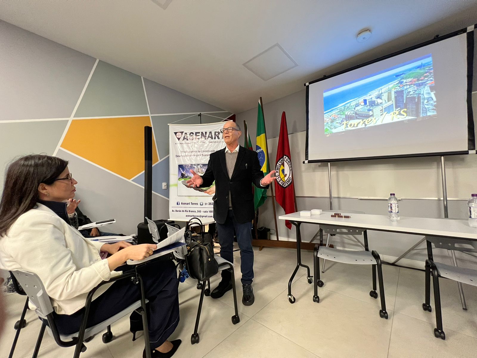 Apresentação do presidente da Asenart